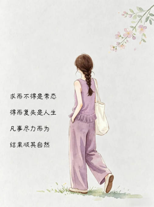 世间万事顺着事态自然发展就好 - 2